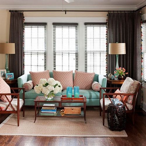 Brown Drapes