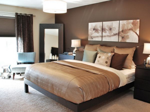 Brown Drapes