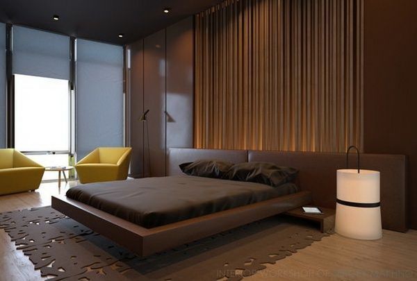 Brown Drapes