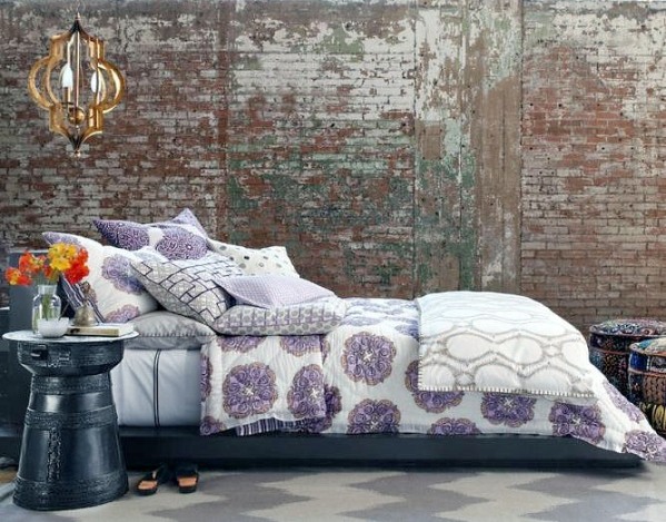 Brick wall in interior