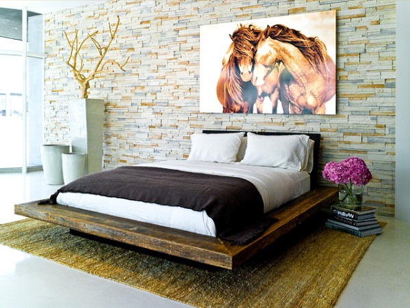 Brick wall in interior