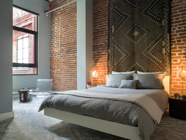 Brick wall in interior