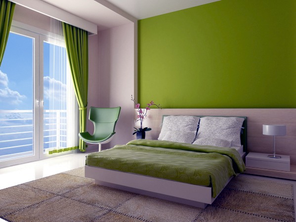 Design Bedroom in Bright Tones