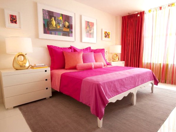 Design Bedroom in Bright Tones