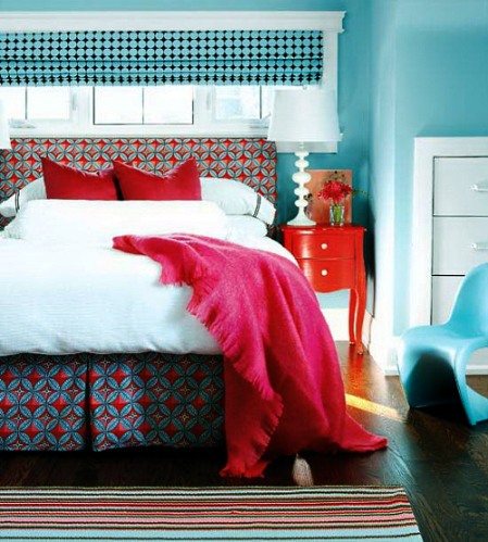 Design Bedroom in Bright Tones