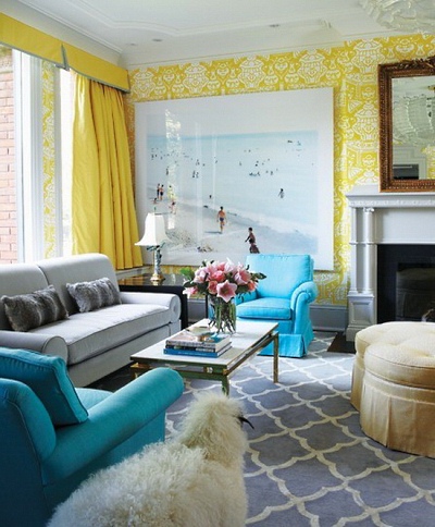 Bright living room