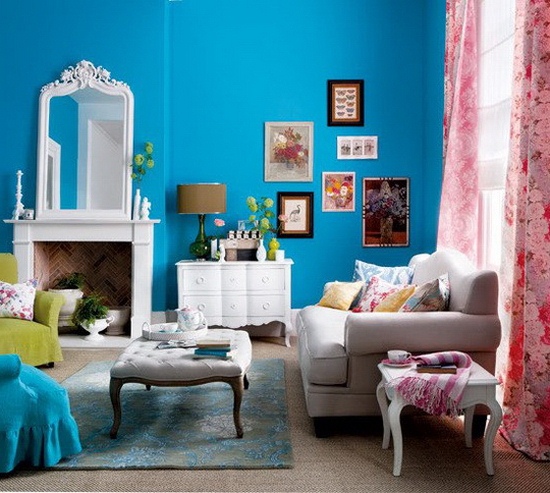 Bright living room
