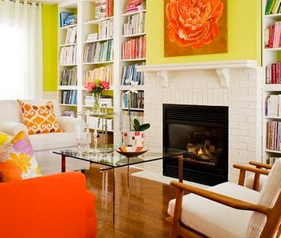 Bright living room