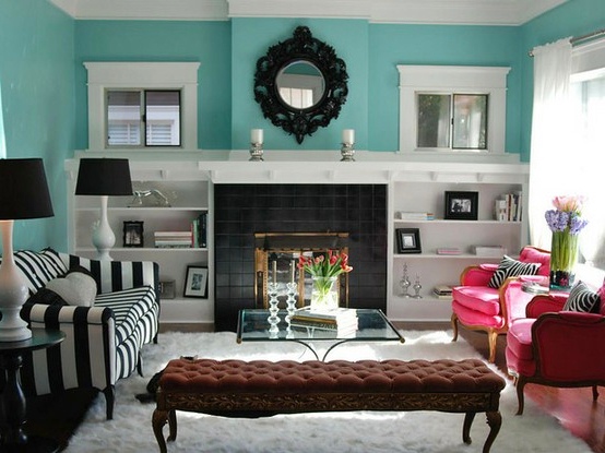 Bright living room
