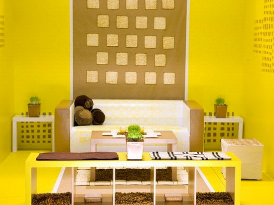 Bright living room
