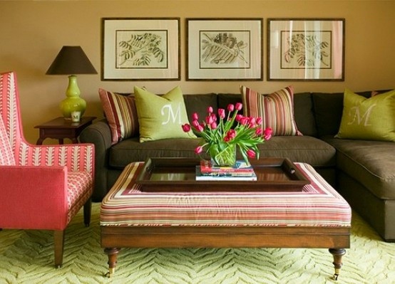 Bright living room