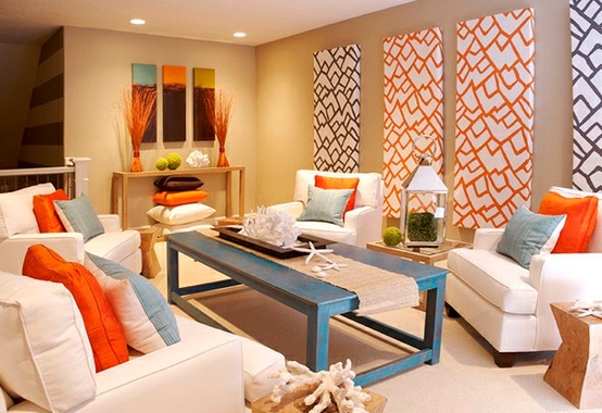 Bright living room