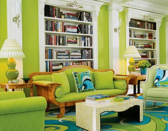 Bright living room