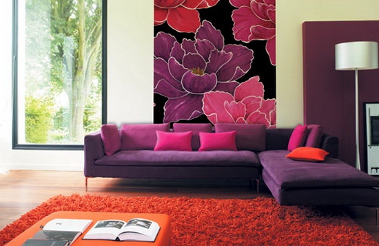 Bright living room
