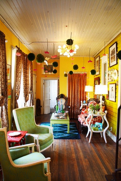 Bright living room