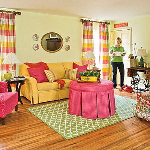 Bright living room