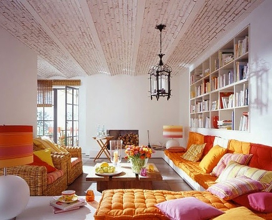 Bright living room