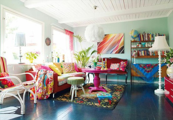 Bright living room