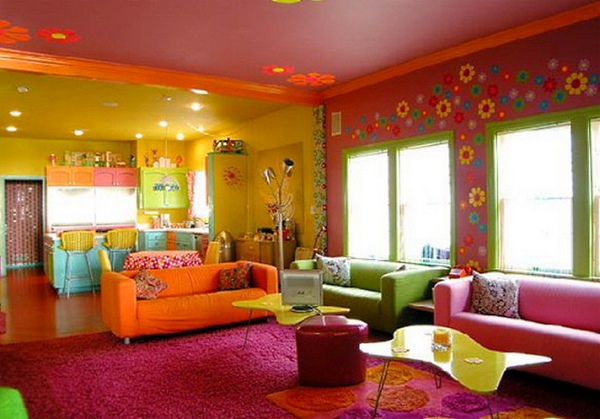 Bright living room