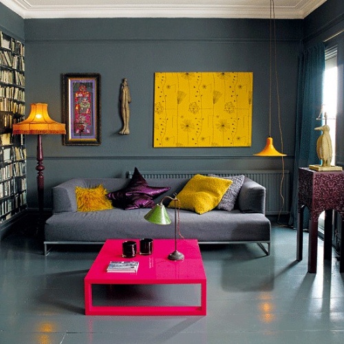 Bright living room