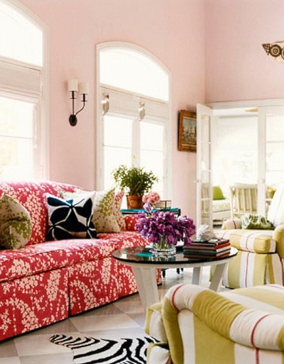 Bright living room