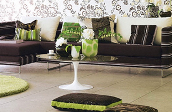 Bright living room