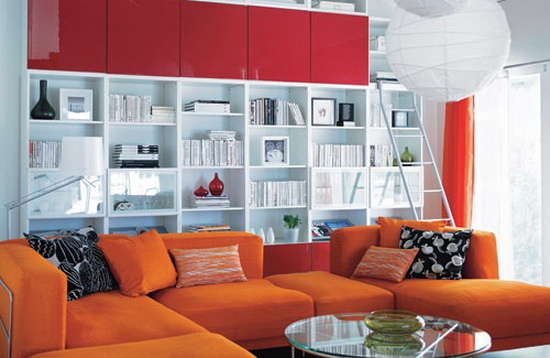 Bright living room