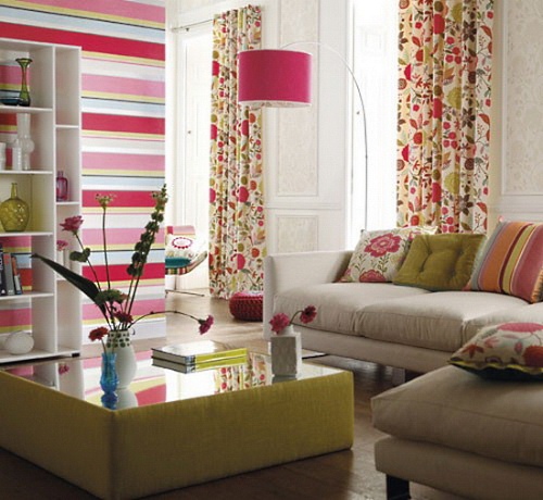 Bright living room