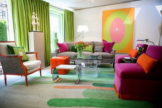 Bright living room