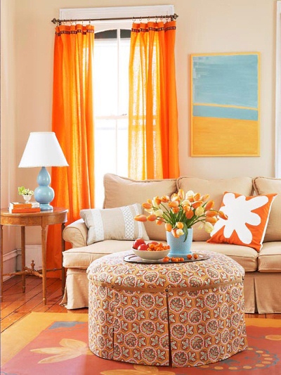 Bright living room