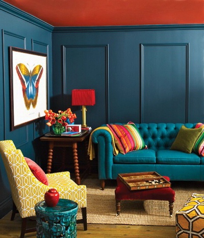 Bright living room