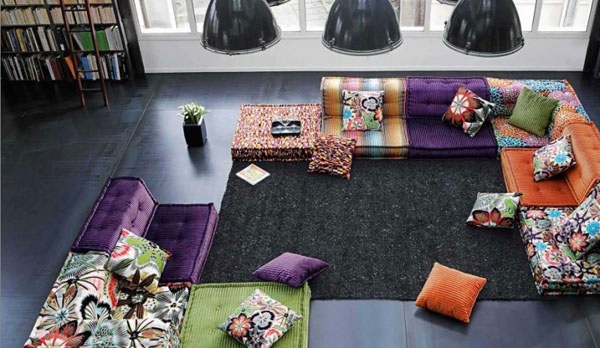 Bright living room