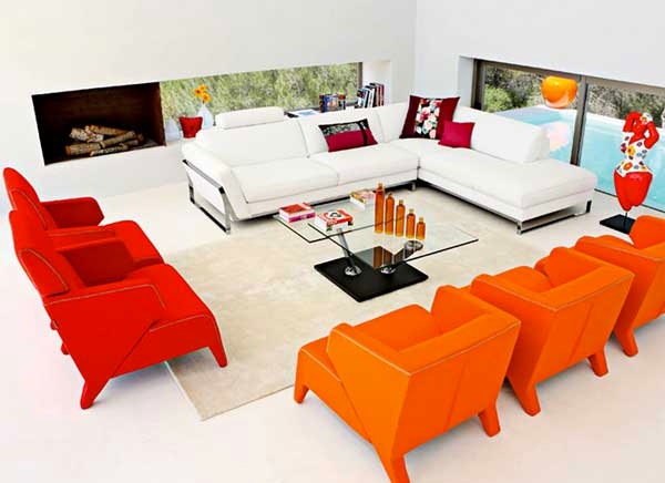 Bright living room