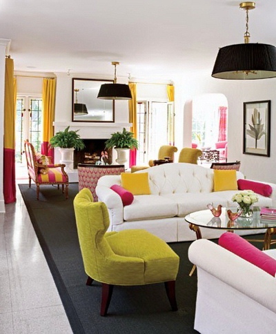 Bright living room