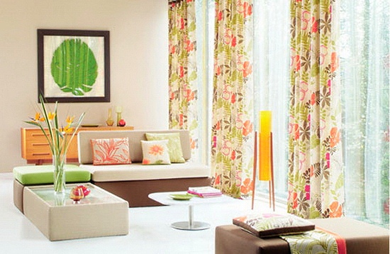 Bright living room