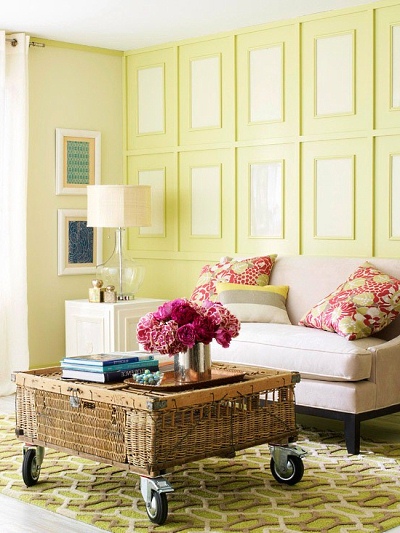 Bright living room