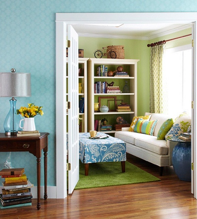 Bright living room