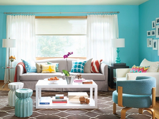 Bright living room