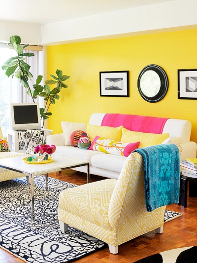Bright living room