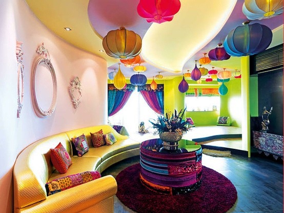 Bright living room