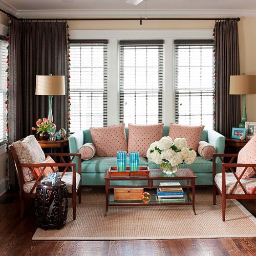 Bright living room