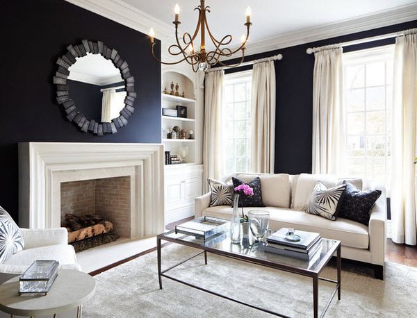 White drapes