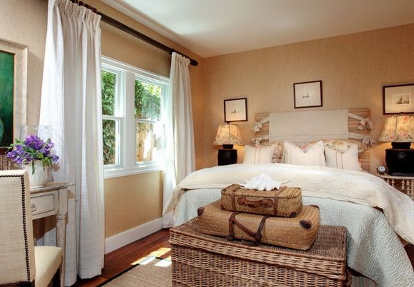 White drapes