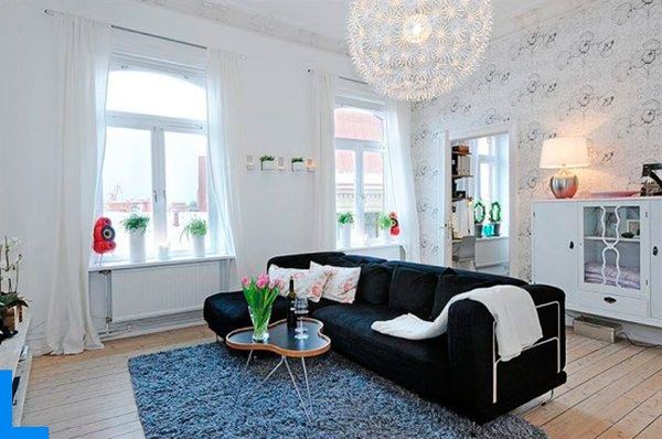 White drapes