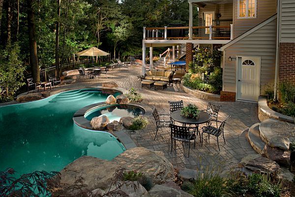 Pool in Country House