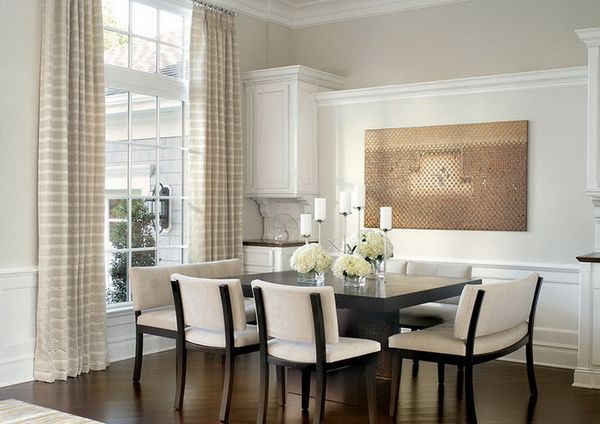 Beige Drapes