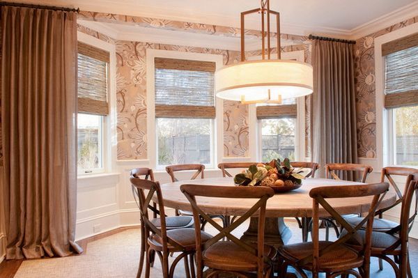 Beige Drapes