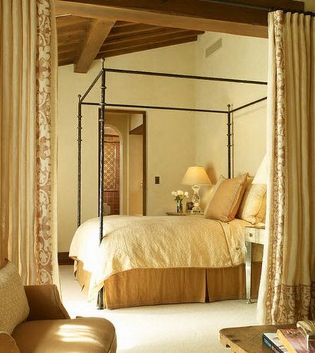 Beige Drapes